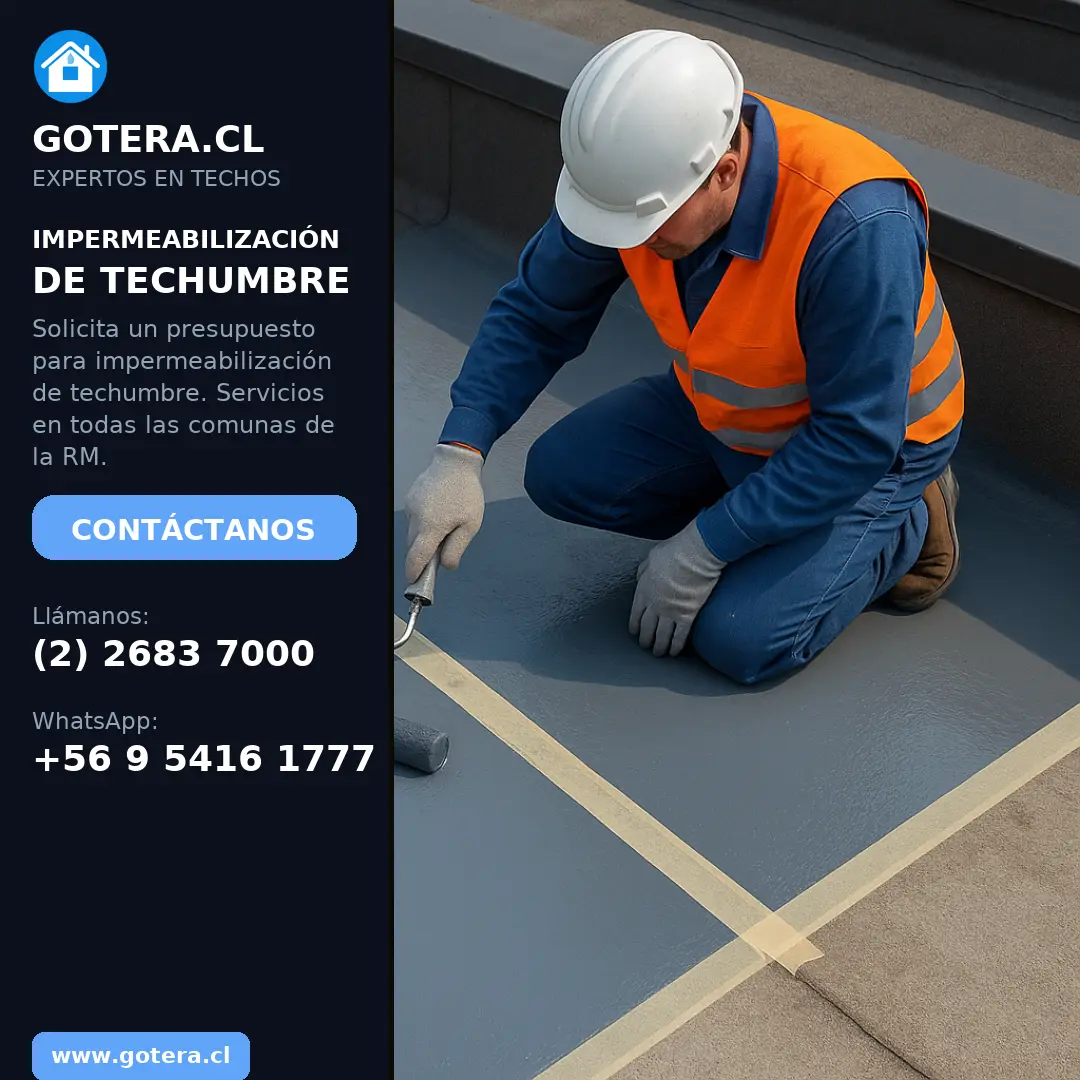 Impermeabilización de techos